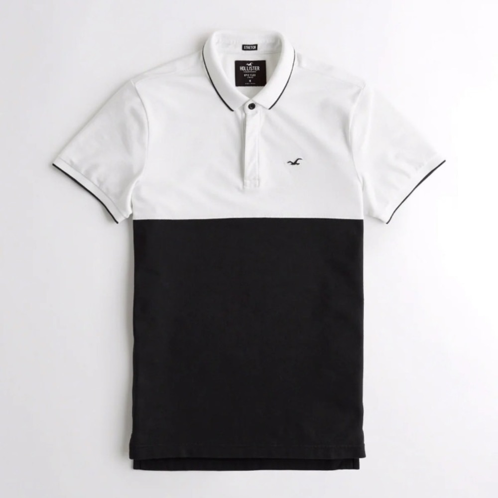 New Mens HOLLISTER Epic Flex Polo SZ XS